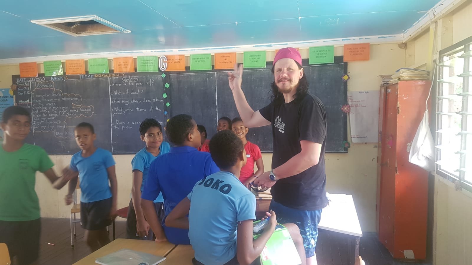 Ersatzlehrer in Fidschi
